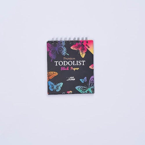 PREMIUM TO DO LIST BLACK PAPER