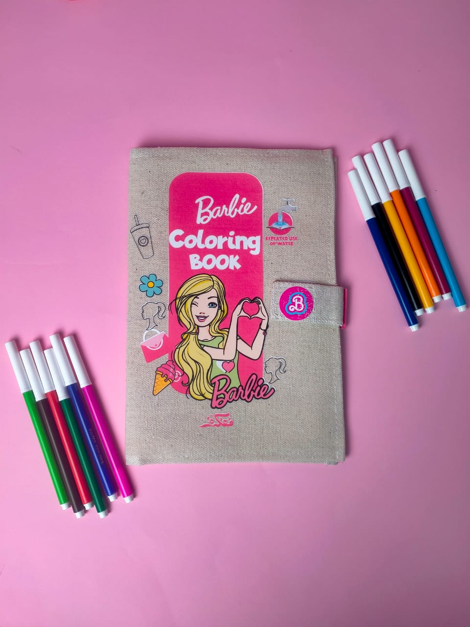 BARBIE WASHABLE COLORING BOOK