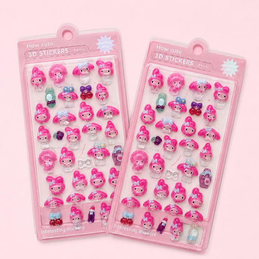 Melody 3D Stickers