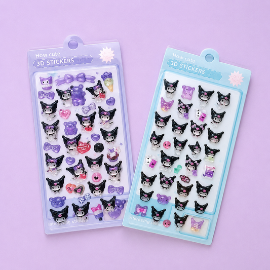Kuromi 3D Stickers