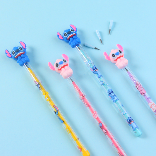 Stitch & Angel Refillable Pencil