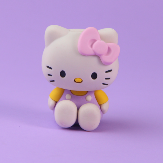 Kitty Purple 3D Eraser