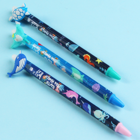 Ocean &Eraser Gel Pen