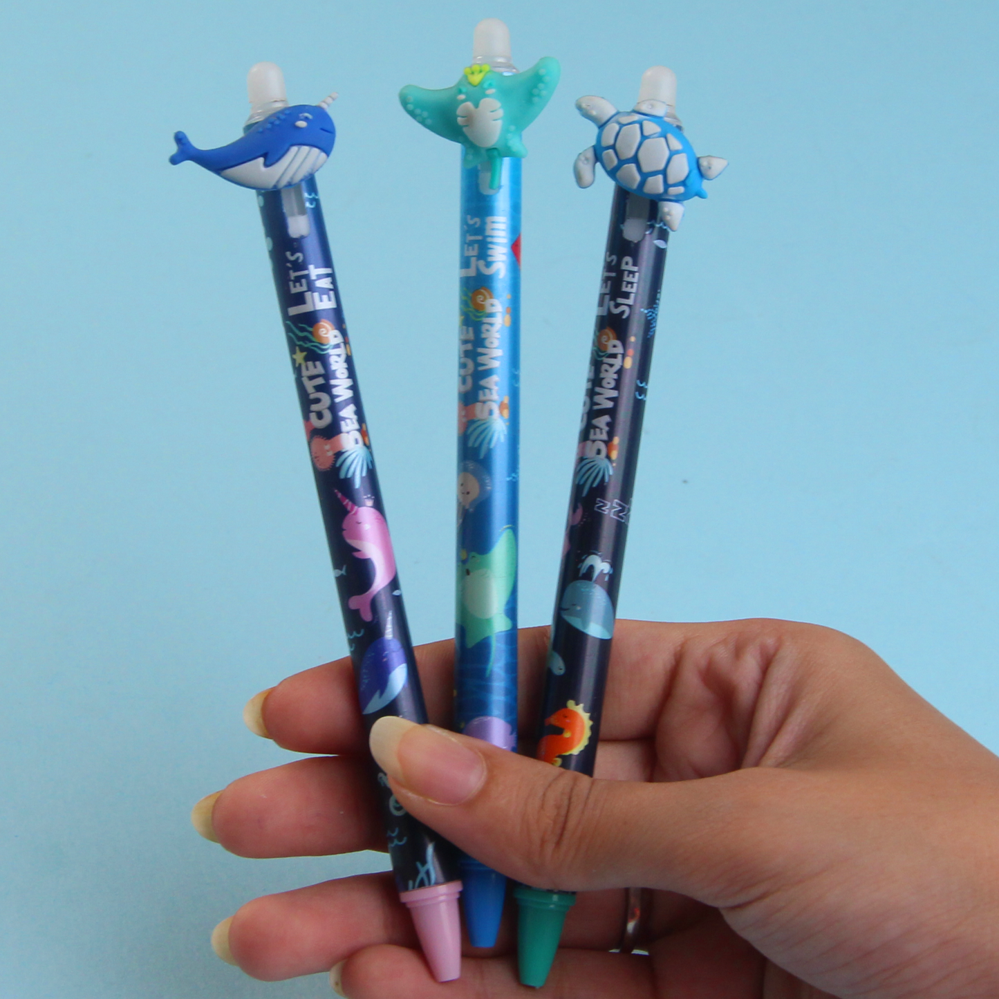 Ocean &Eraser Gel Pen