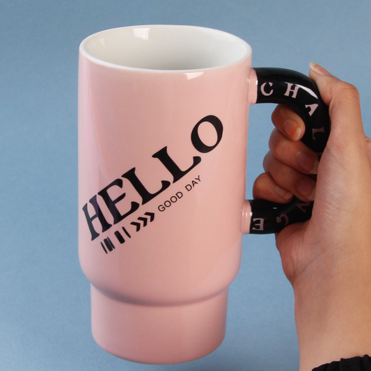 Mug Pink Hello