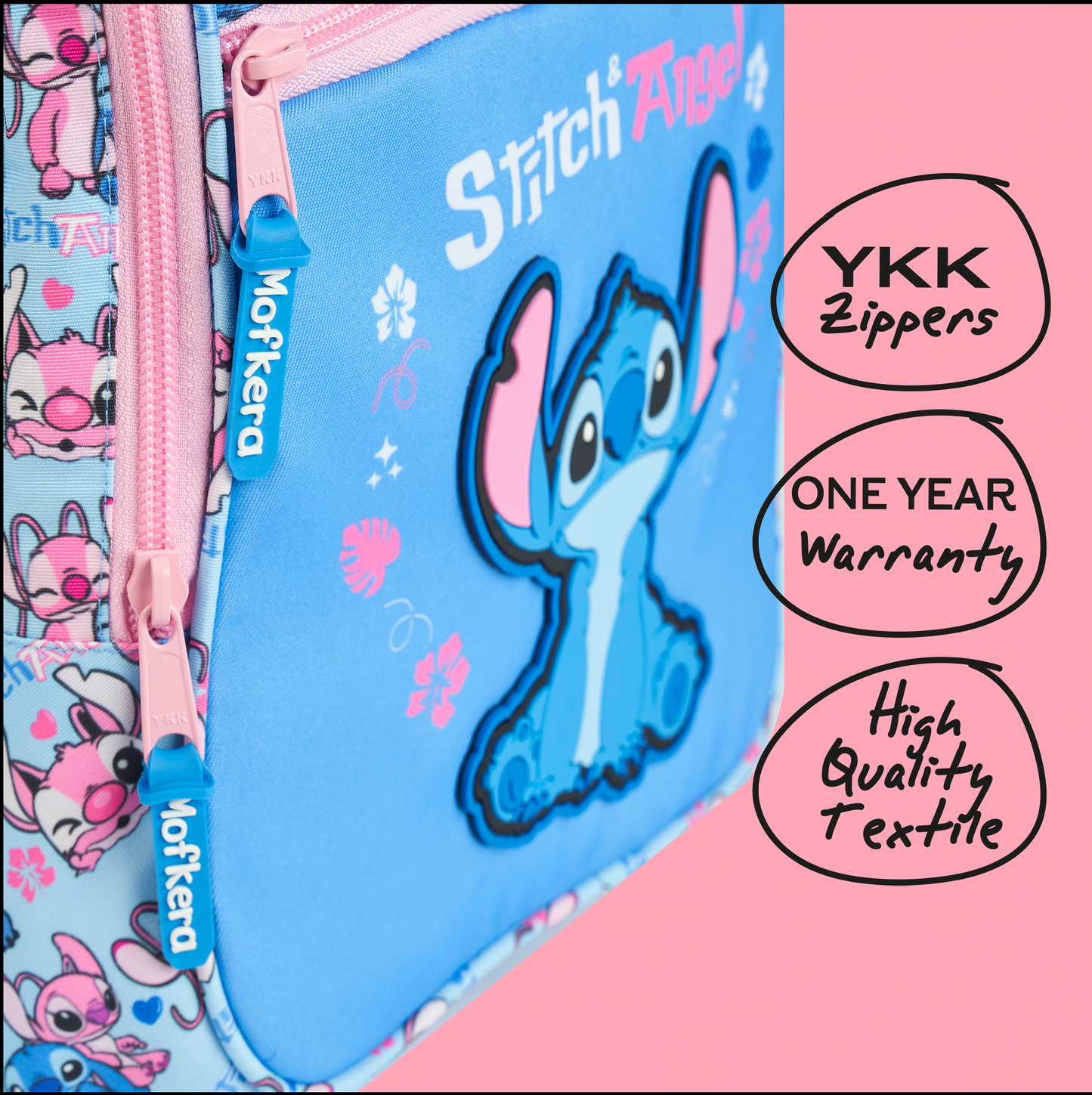 Stitch &Angel Backpack 18 inch