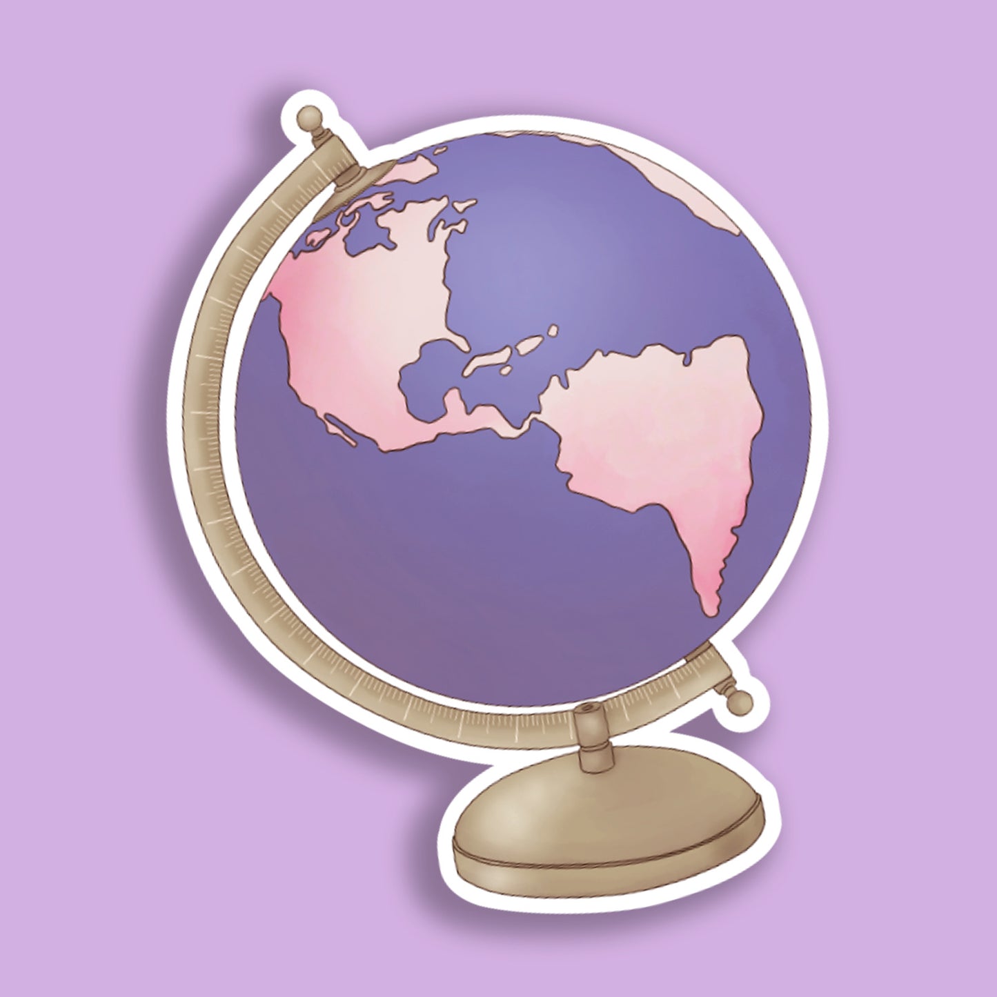 Planet Laptop Stiker