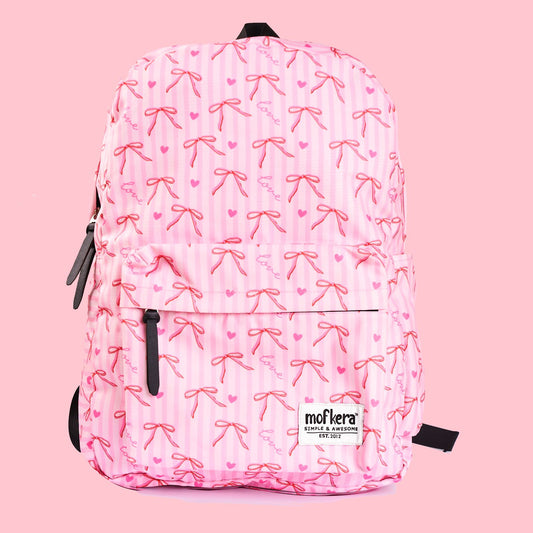 Pink Bow Backpack