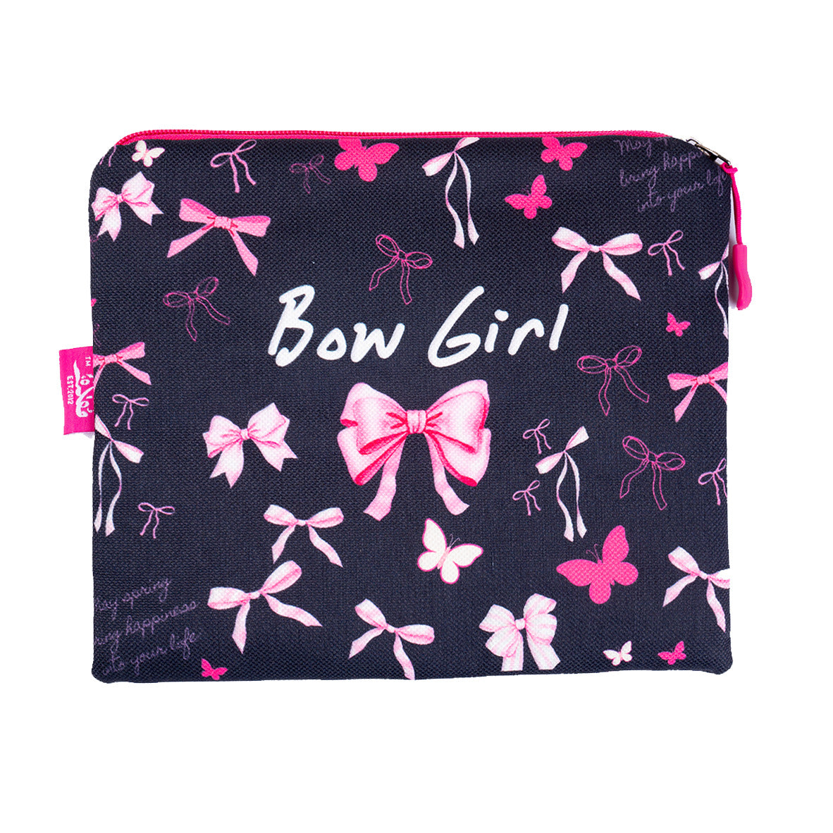 POUCH PINK BOWS