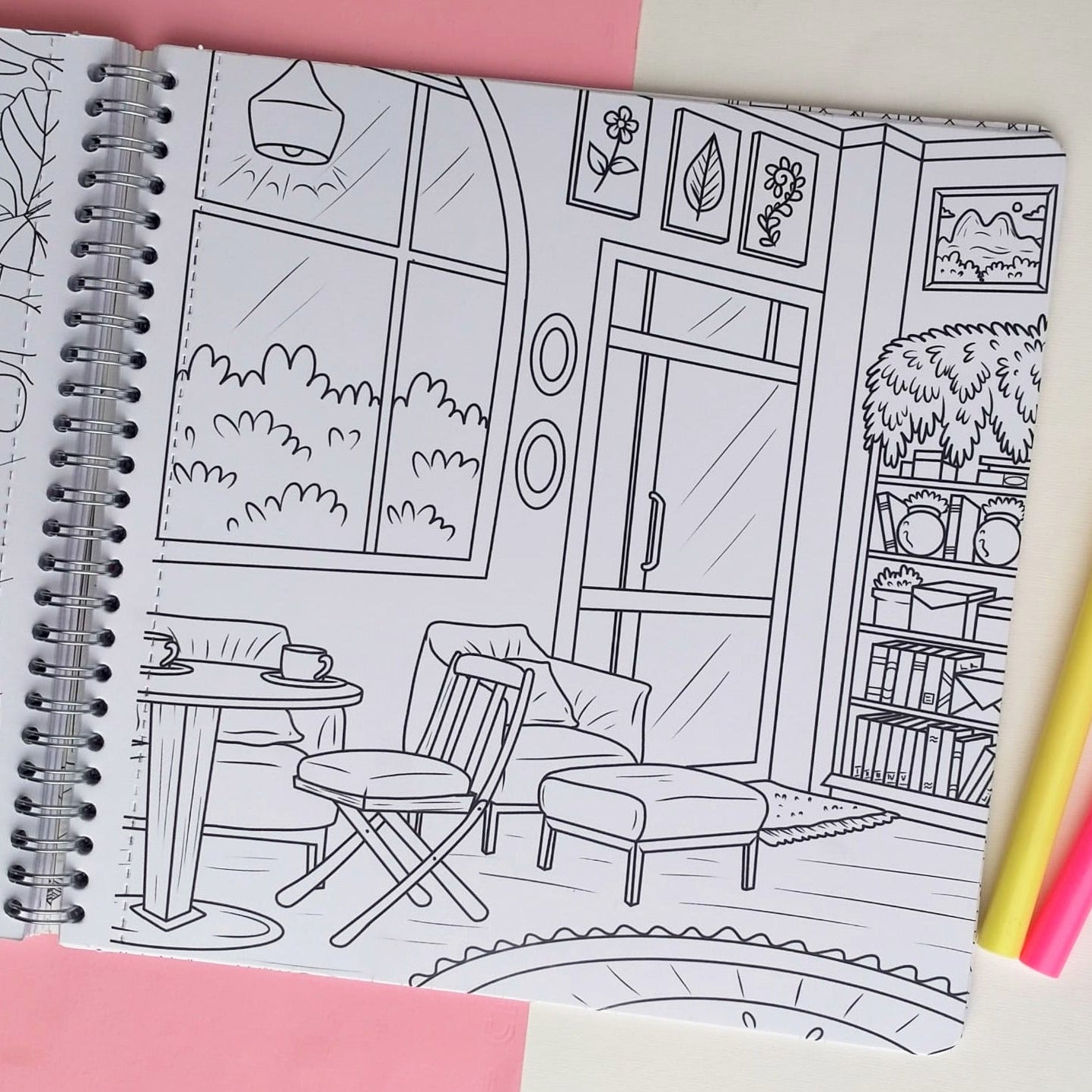 Girl Moments Coloring Book