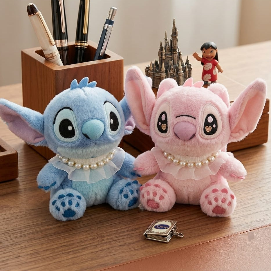 Elegant Stitch Plush Keychain