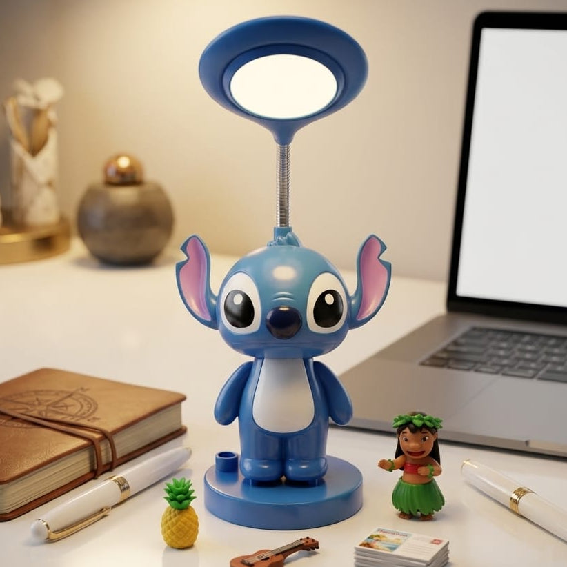Pen Holder& Desk Lamp