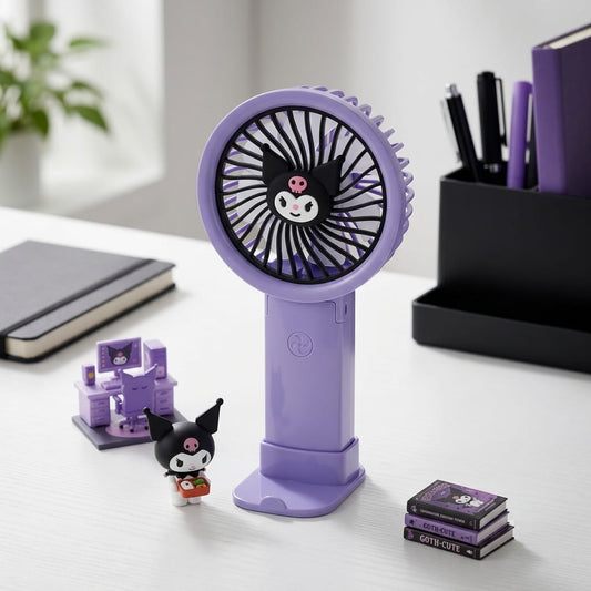 Kuromi Mini Fan