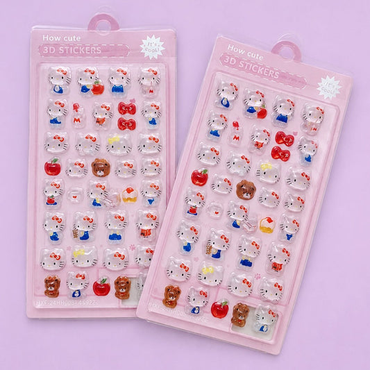 Kitty 3D Stickers