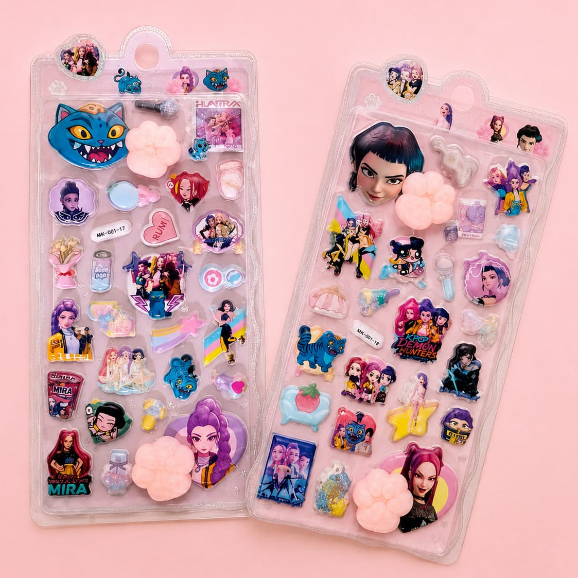 K.pop 3D Stickers