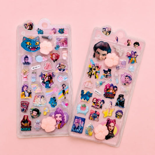 K.pop 3D Stickers
