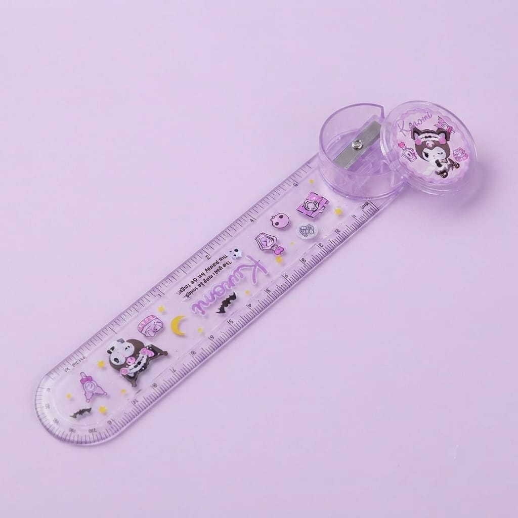 Kuromi Ruler &Sharpener