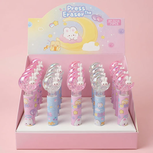 Cute Crystal Bunny Eraser