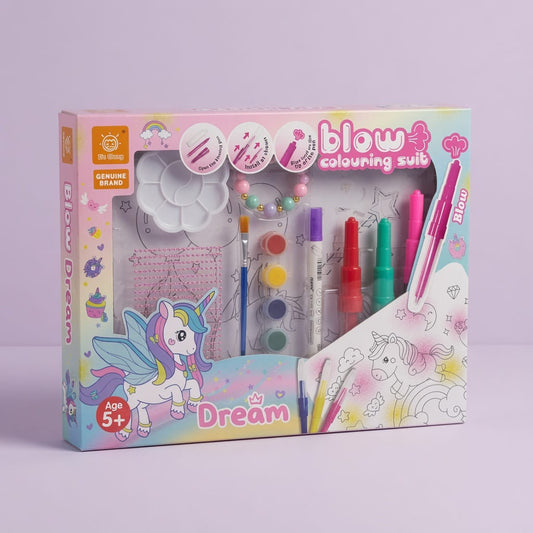 Unicorn Blow Coloring Suit