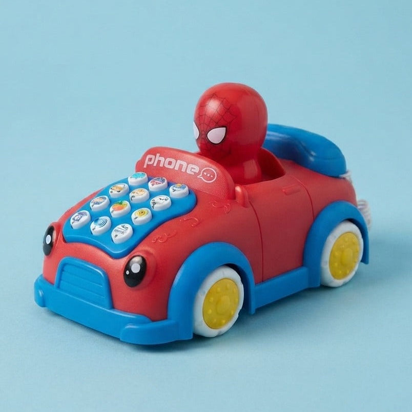 Spider-Man Toy Phone Car