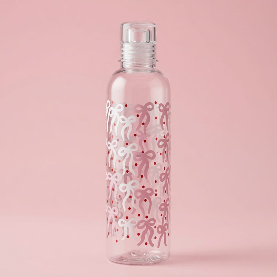 Pink Bows Bottle