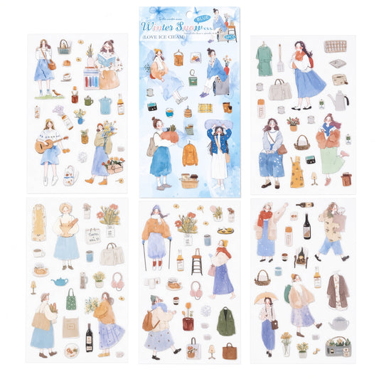 Winter Snou Stickers