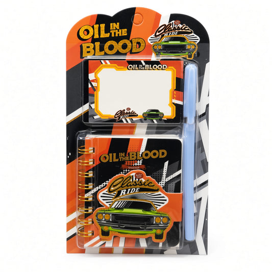 Oil In The Blood Wire Note+ Sticky Note+ Pen