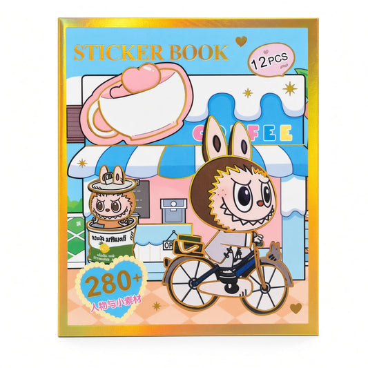 Mini Sticker Book Labubu