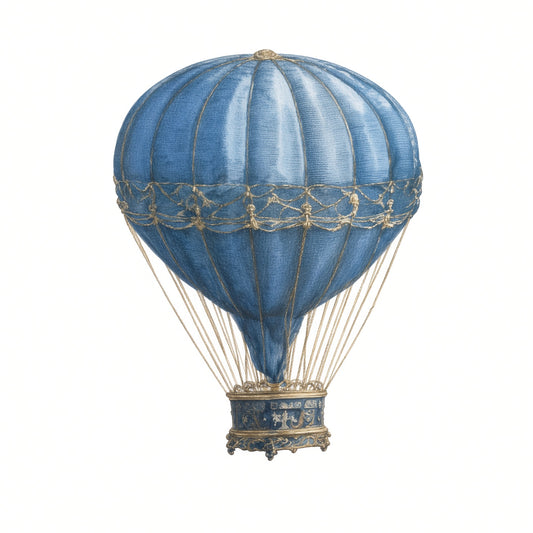 Hot Air Balloon Laptop Sticker