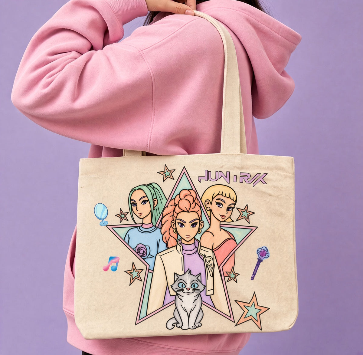 K.pop Star Washable & Reusable Coloring Bag