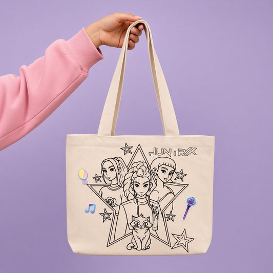 K.pop Star Washable & Reusable Coloring Bag