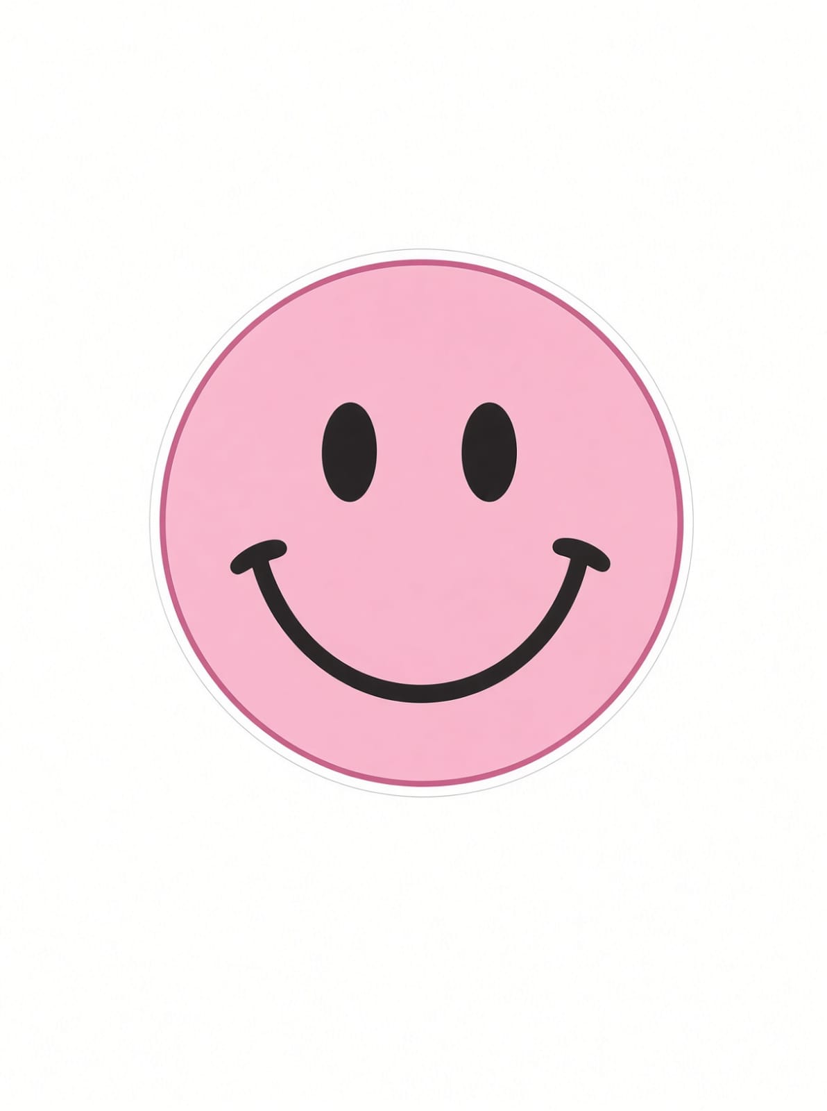 smiley face Laptop Sticker