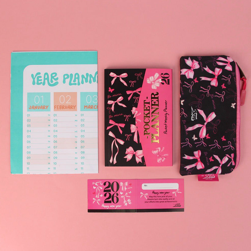 BUNDLE 2026 PINK BOWS