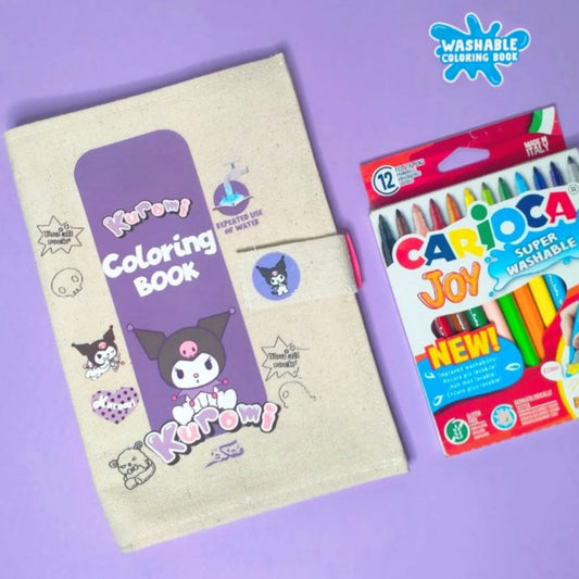 KUROMI WASHABLE COLORING BOOK