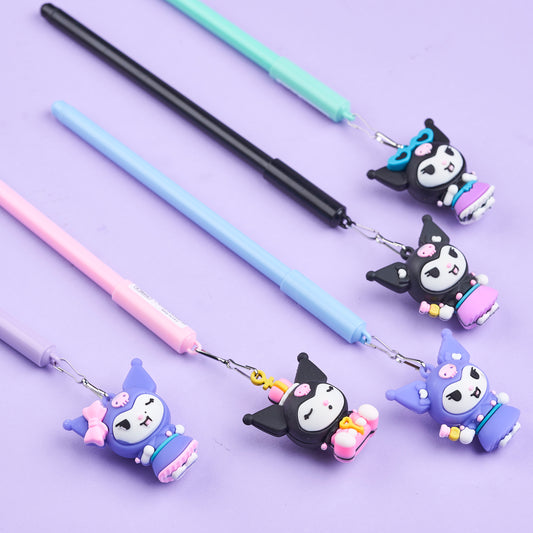 Kuromi Mini Medal Gel Pen