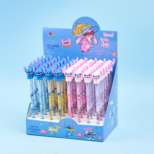 Stitch & Angel Refillable Pencil