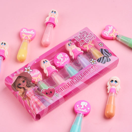 Barbie 6 Color Highlighter