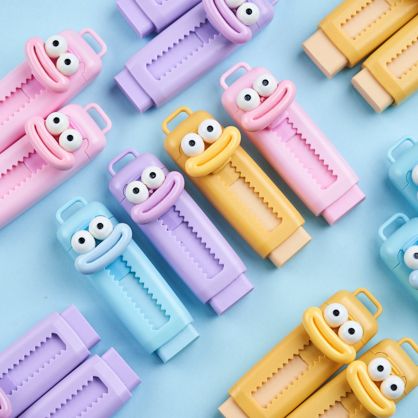 Frog pull push Eraser