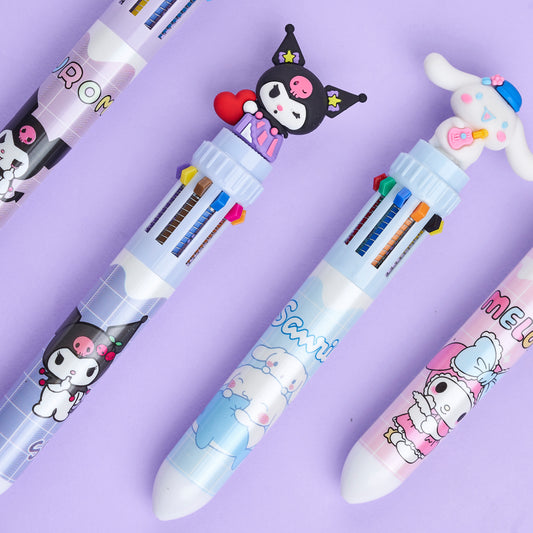 Kuromi 10 Color Pen