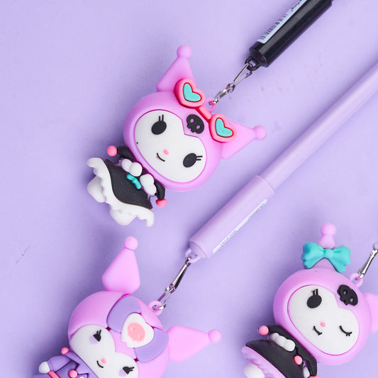 Kuromi Large Medal Gel Pen