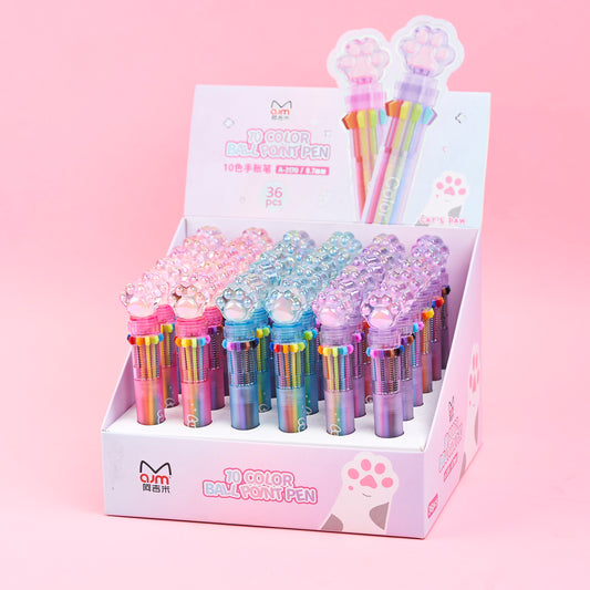 Cat leg 10 Color Pen
