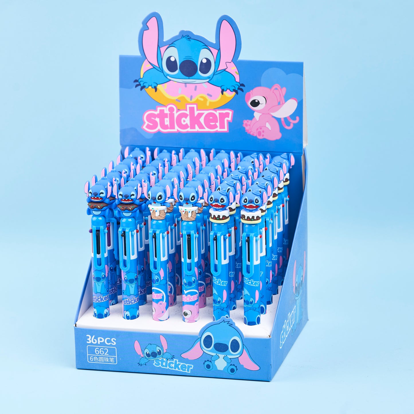 Stitch Candy 6 Color Pen