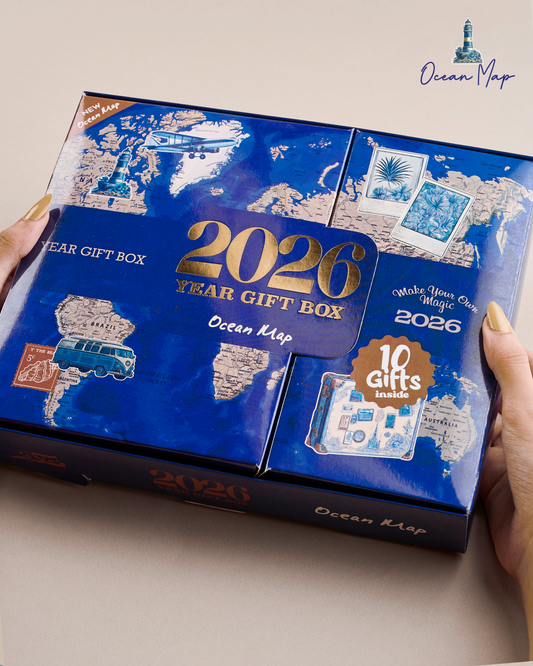 Ocean Map Year Gift Box 2026