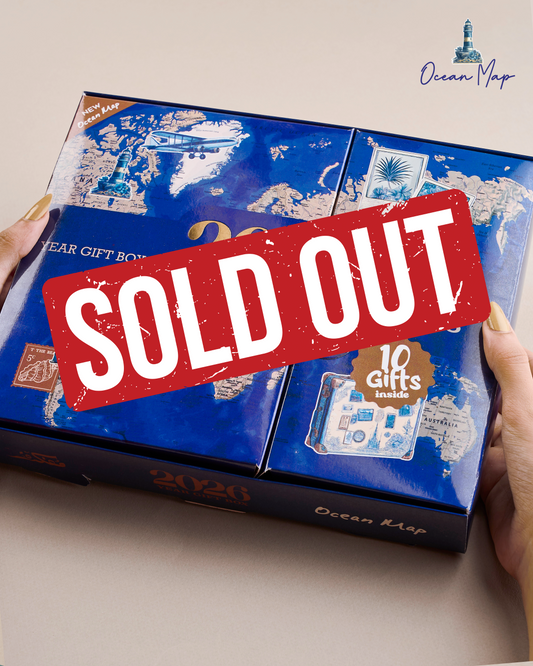Ocean Map Year Gift Box 2026