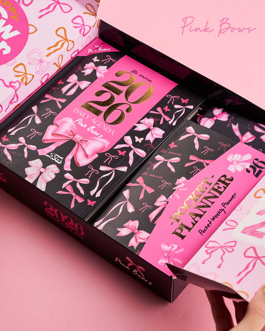 Pink Bows Year Gift Box 2026
