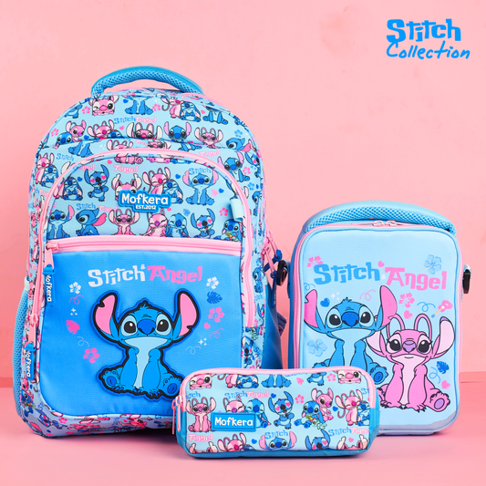 Stitch& Angel School Set