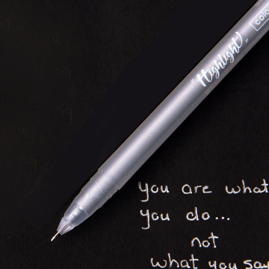 Silver Highlight Pen