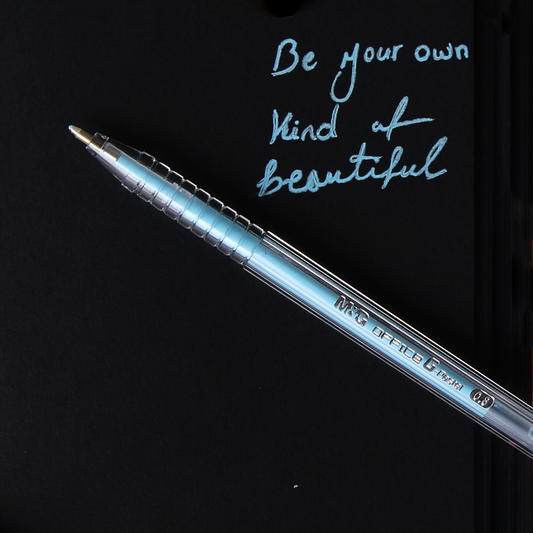Blue Highlight Pen