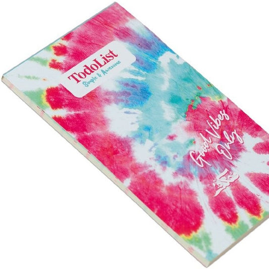 Pastel Tie Dye Todo List