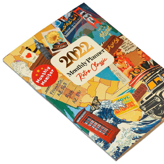 Retro Classic Monthly Planner